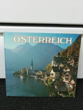 Vintage 80s Osterreich (Austria) German Language Rare Travel Photography Book